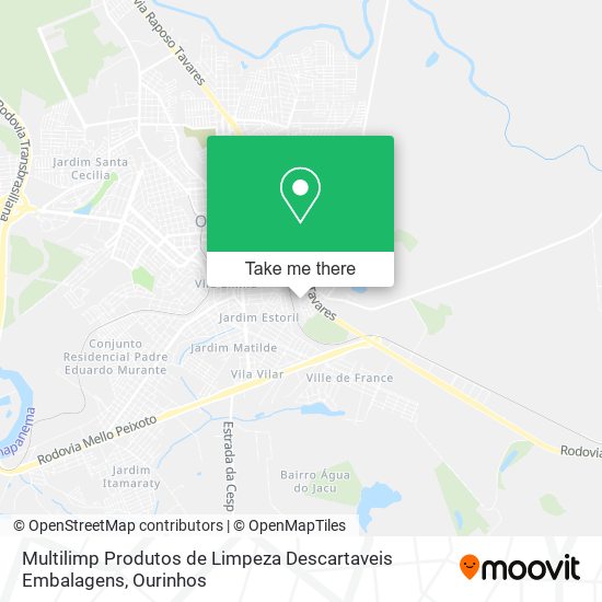 Multilimp Produtos de Limpeza Descartaveis Embalagens map