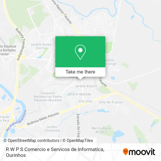R W P S Comercio e Servicos de Informatica map