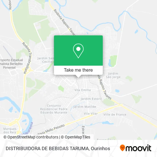 DISTRIBUIDORA DE BEBIDAS TARUMA map