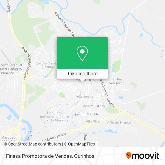 Finasa Promotora de Vendas map