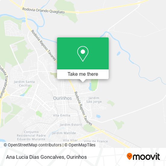 Ana Lucia Dias Goncalves map