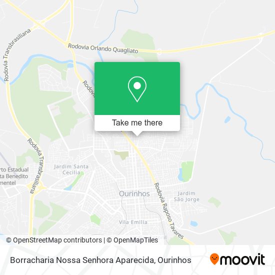 Borracharia Nossa Senhora Aparecida map