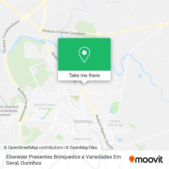 Ebenezer Presentes Brinquedos e Variedades Em Geral map