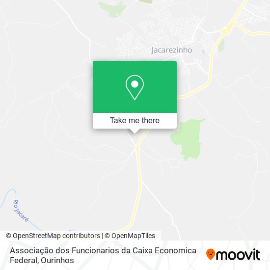Associação dos Funcionarios da Caixa Economica Federal map