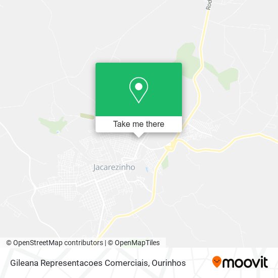 Gileana Representacoes Comerciais map