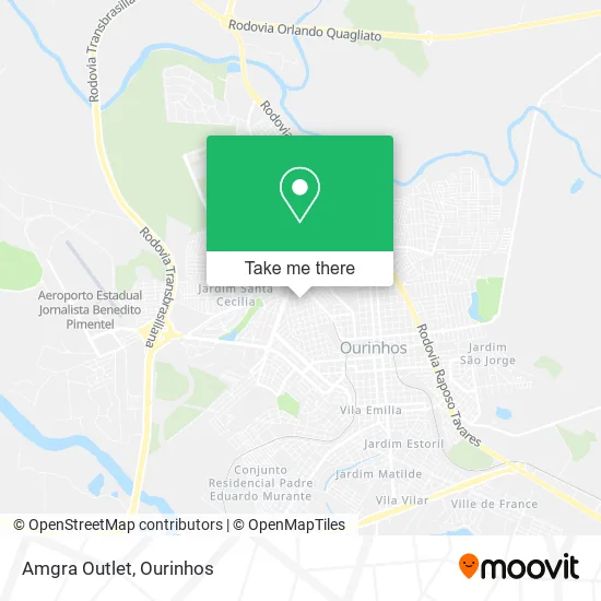 Amgra Outlet map