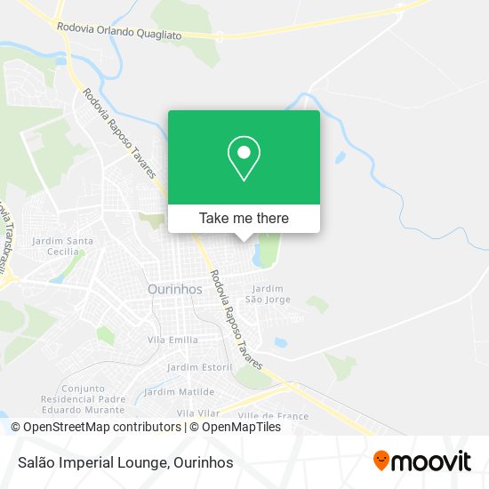 Salão Imperial Lounge map