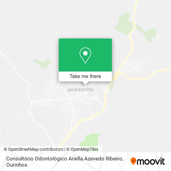 Mapa Consultório Odontológico Ariella Azevedo Ribeiro