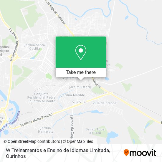 Mapa W Treinamentos e Ensino de Idiomas Limitada