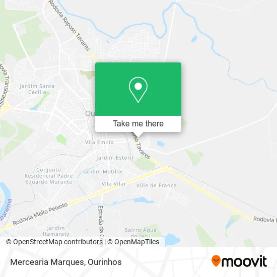 Mercearia Marques map