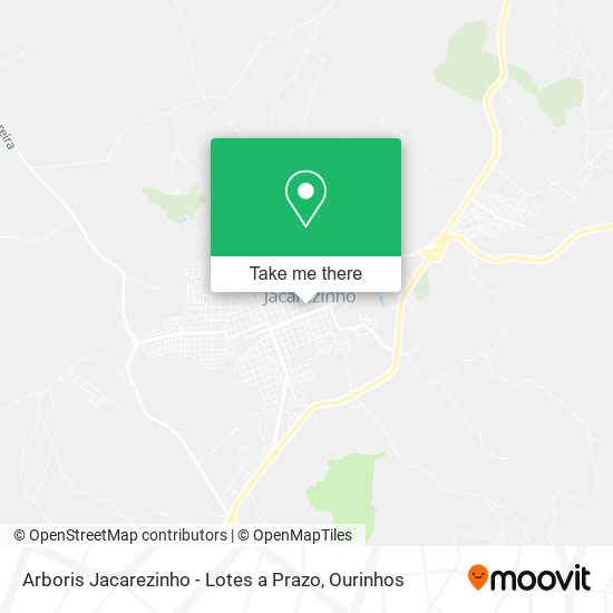 Arboris Jacarezinho - Lotes a Prazo map