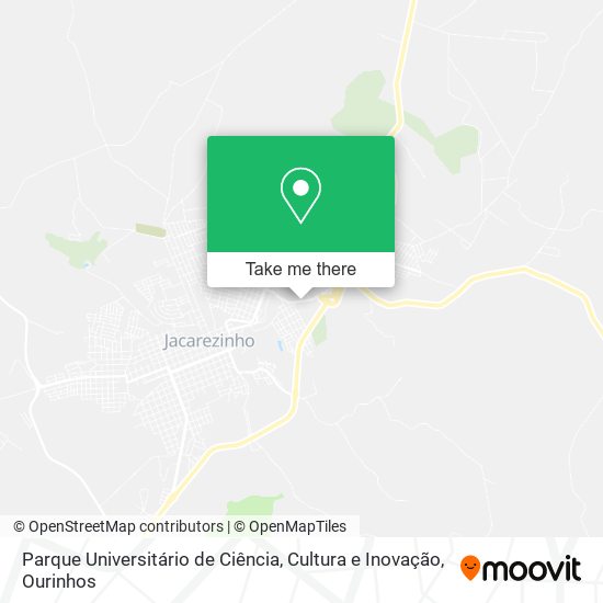 Parque Universitário de Ciência, Cultura e Inovação map