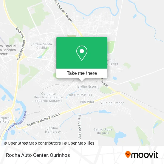 Rocha Auto Center map