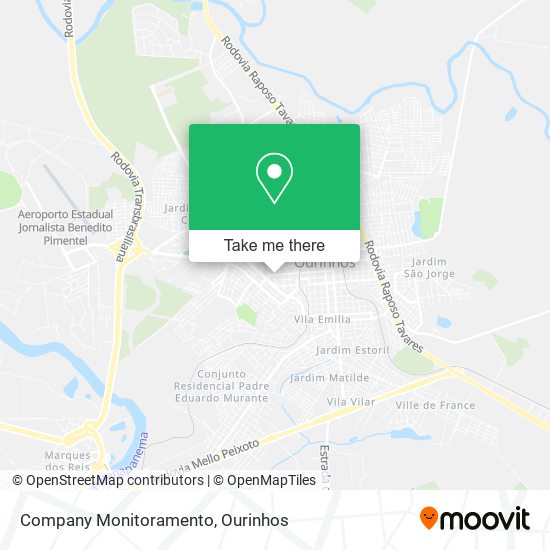 Company Monitoramento map