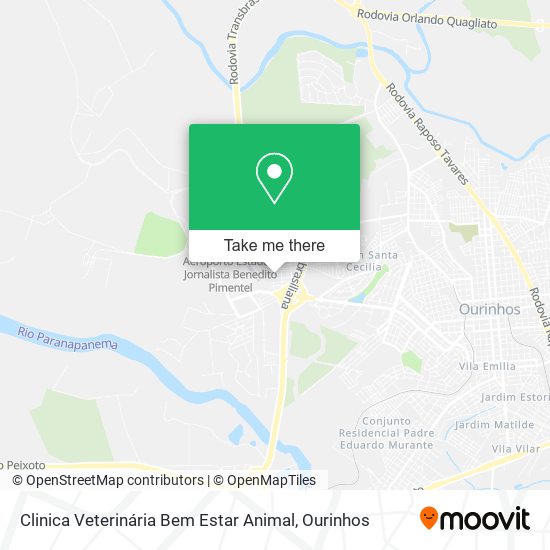 Clinica Veterinária Bem Estar Animal map