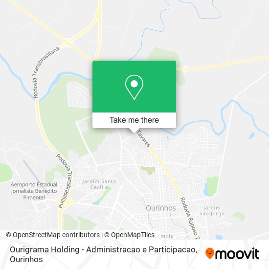 Ourigrama Holding - Administracao e Participacao map