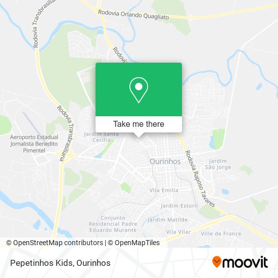 Pepetinhos Kids map