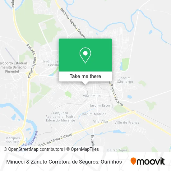 Minucci & Zanuto Corretora de Seguros map