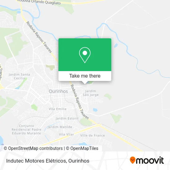 Indutec Motores Elétricos map