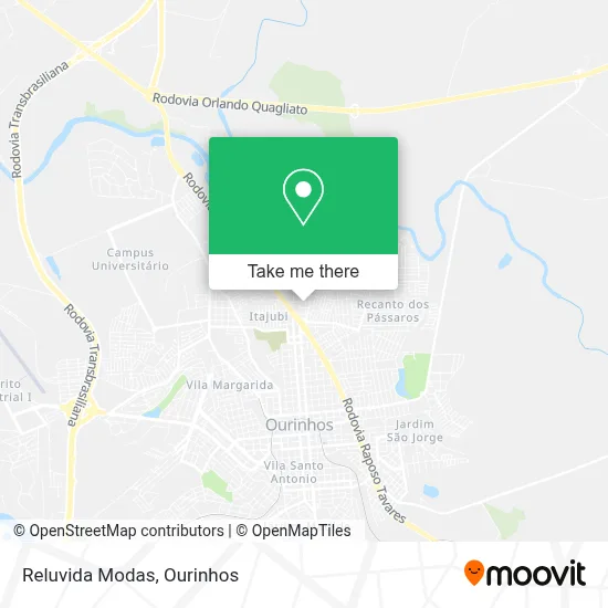 Reluvida Modas map