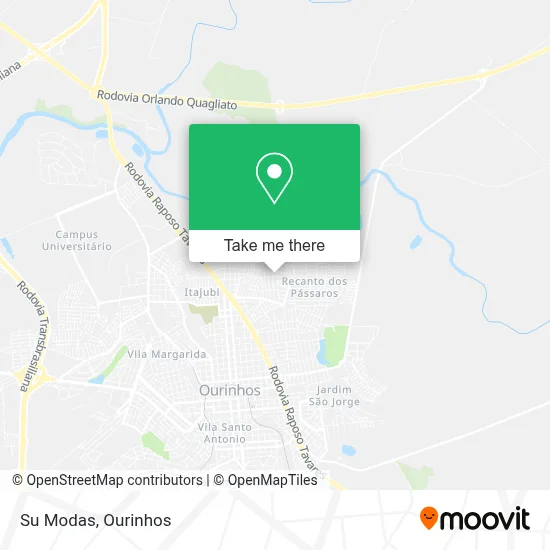 Su Modas map