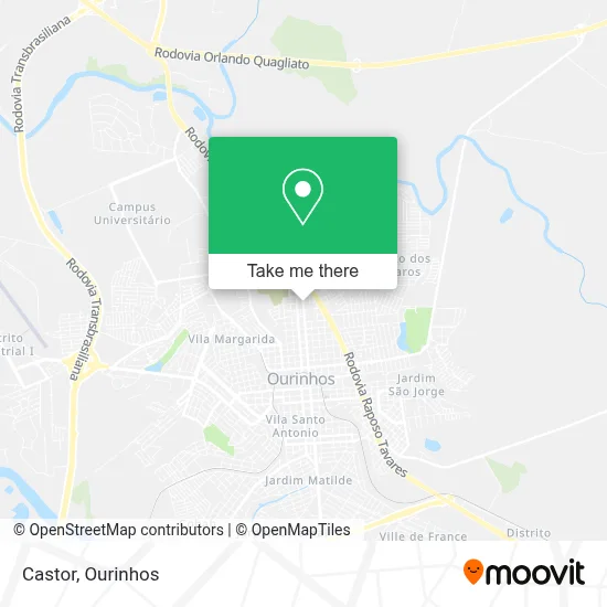Castor map