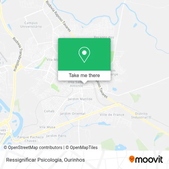 Ressignificar Psicologia map