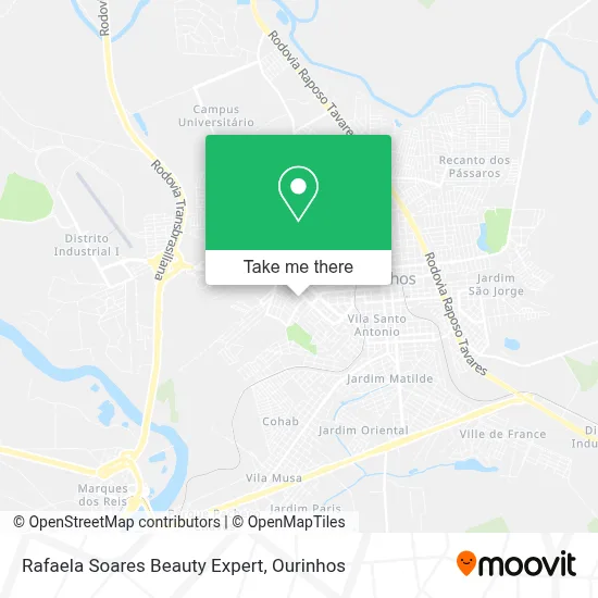 Rafaela Soares Beauty Expert map