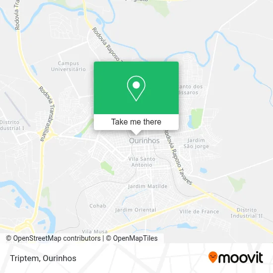Triptem map