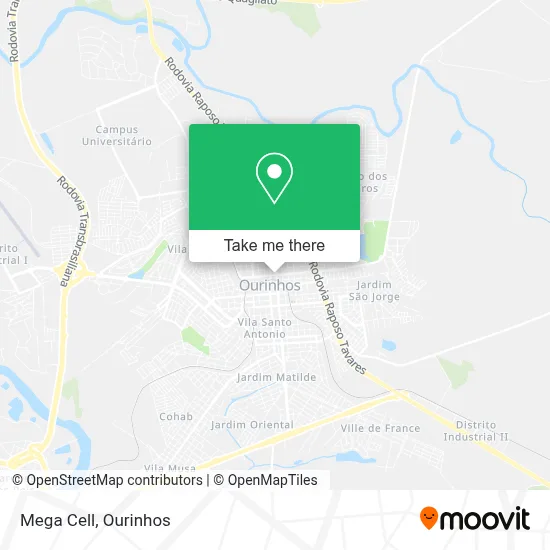 Mega Cell map