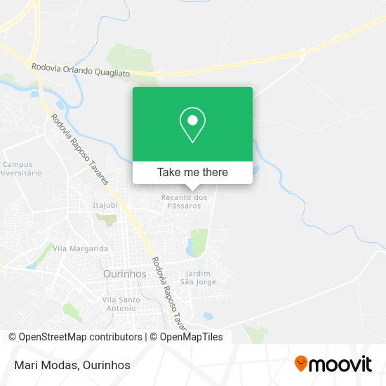 Mari Modas map