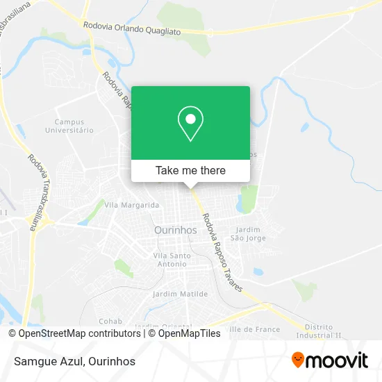 Samgue Azul map