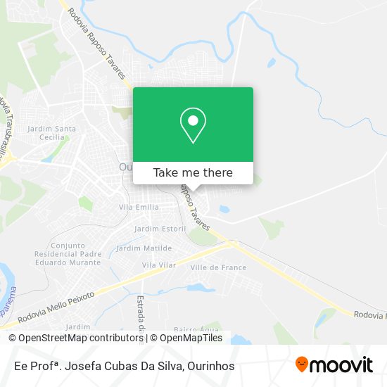 Mapa Ee Profª. Josefa Cubas Da Silva