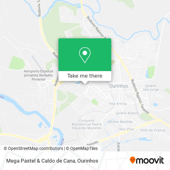 Mega Pastel & Caldo de Cana map