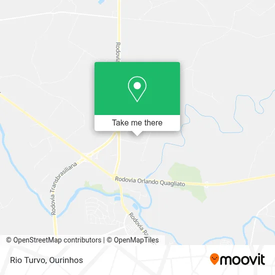 Rio Turvo map