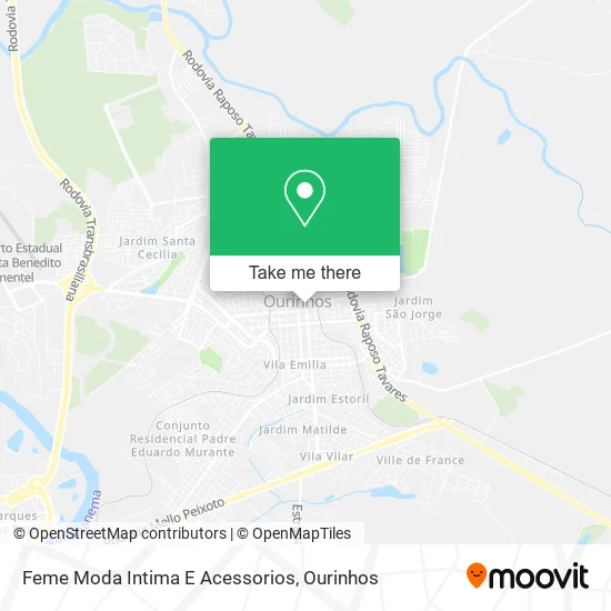 Feme Moda Intima E Acessorios map