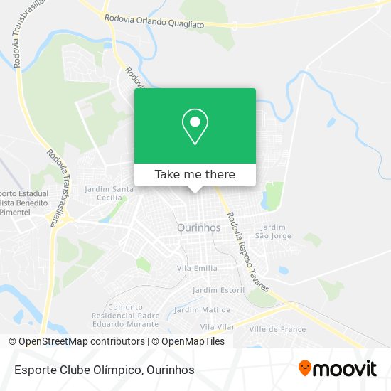 Esporte Clube Olímpico map