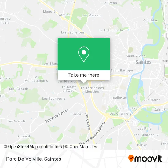 Parc De Voiville map