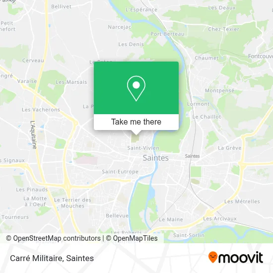 Carré Militaire map