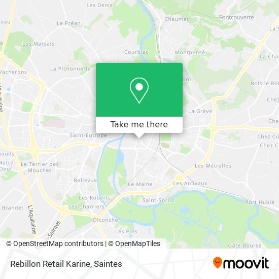 Rebillon Retail Karine map