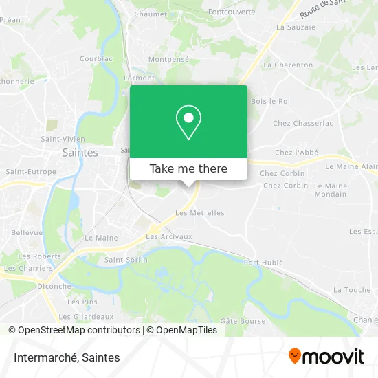 Intermarché map