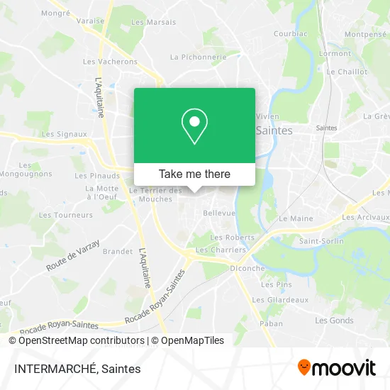 INTERMARCHÉ map