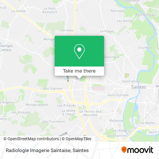 Radiologie Imagerie Saintaise map