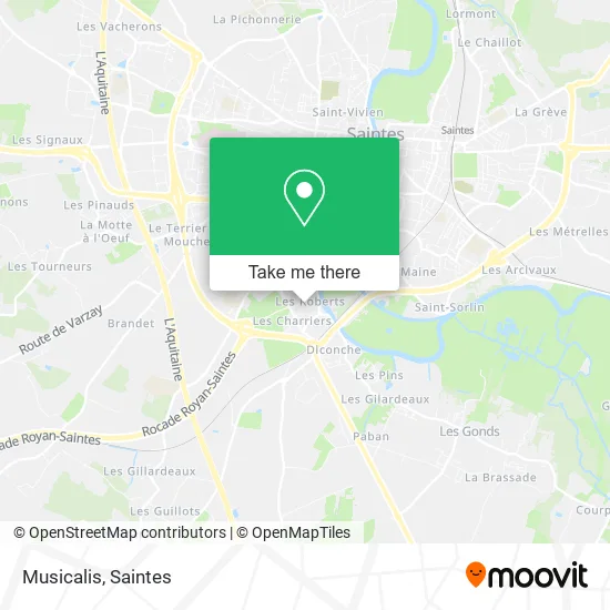 Musicalis map