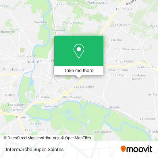 Intermarché Super map