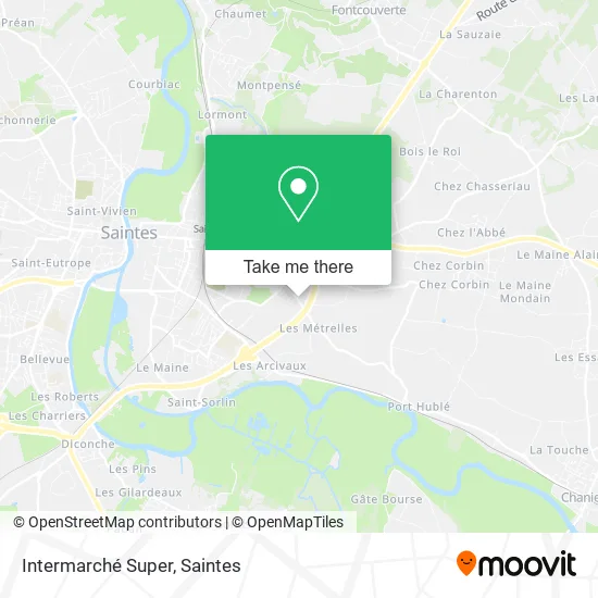 Intermarché Super map