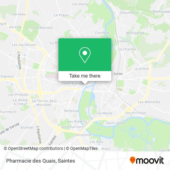 Pharmacie des Quais map