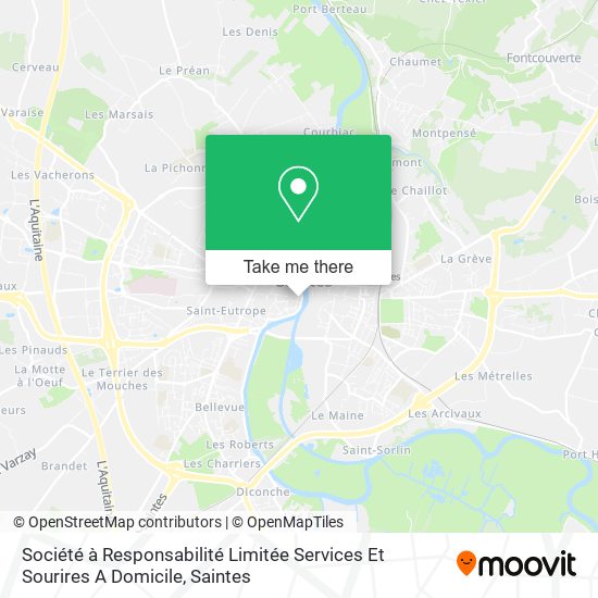 Société à Responsabilité Limitée Services Et Sourires A Domicile map