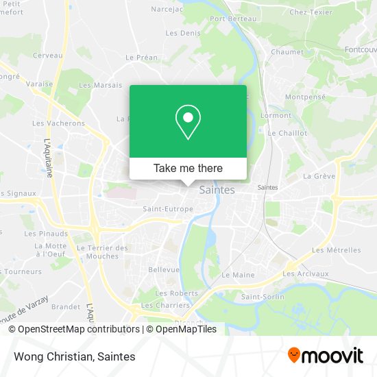 Mapa Wong Christian