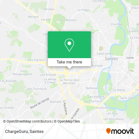 ChargeGuru map